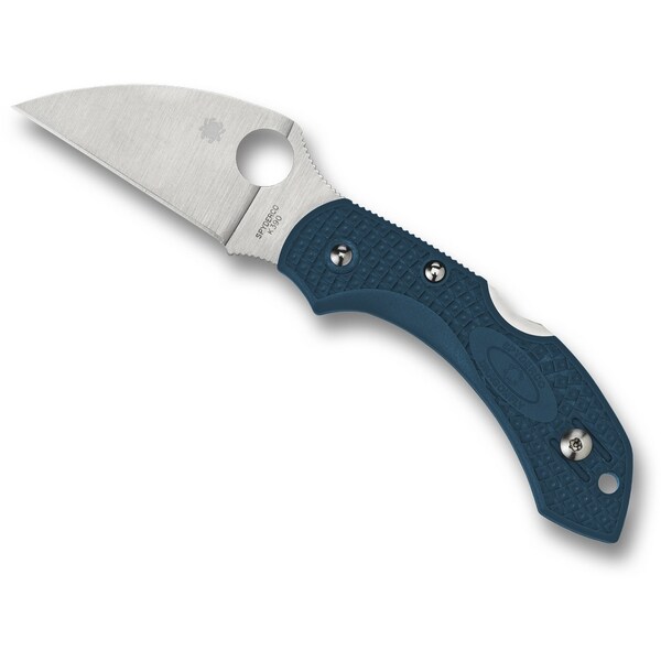 Spyderco 2024 Spyderco Dragonfly 2, Lightweight Blue, Wharncliffe K390 Steel, Reveal 7 - SPY-C28FP2WK390