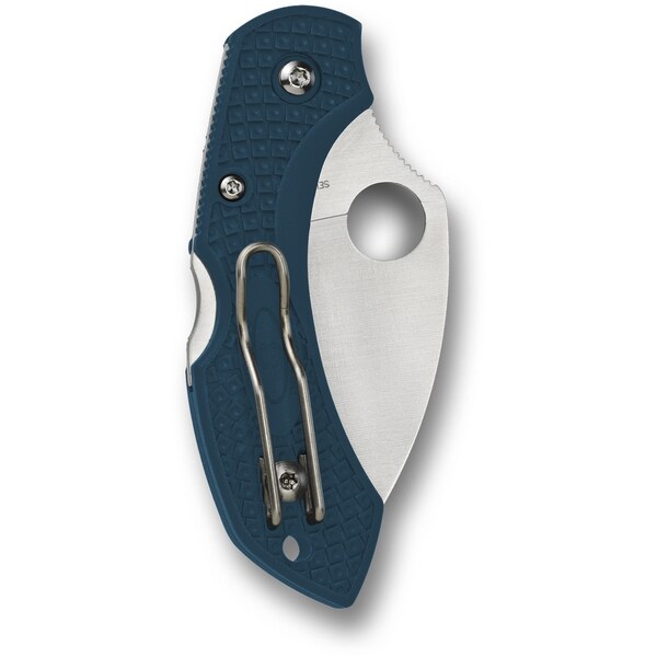 Spyderco 2024 Spyderco Dragonfly 2, Lightweight Blue, Wharncliffe K390 Steel, Reveal 7 - SPY-C28FP2WK390