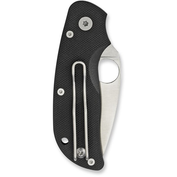 Spyderco 2024 Spyderco Cat G-10 Black Plain - SPY-C129GP