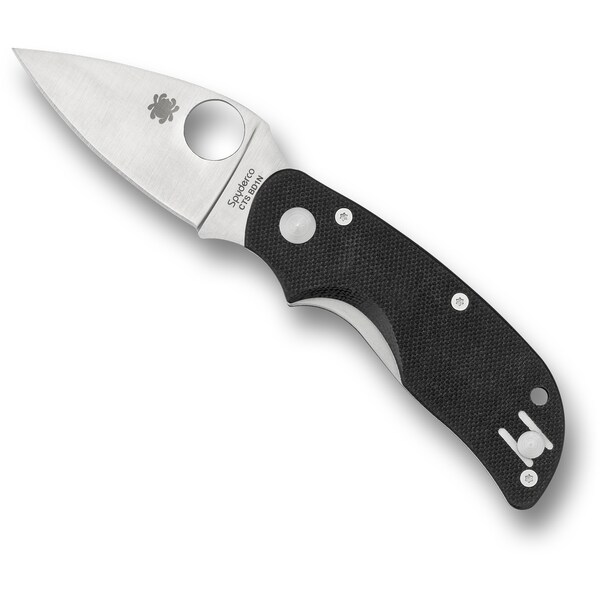 Spyderco 2024 Spyderco Cat G-10 Black Plain - SPY-C129GP