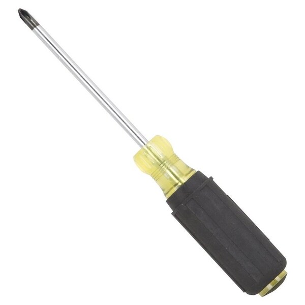 Vulcan Screwdriver, #2 Drive, Phillips Drive, 8-1/4 in OAL, 4 in L Shank, Plastic/Rubber Handle - MP-SD12