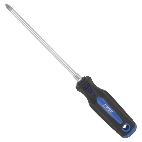 Vulcan Screwdriver, #2 Drive, Phillips Drive, 10-1/4 in OAL, 6 in L Shank - MC-SD17