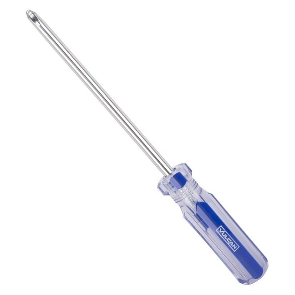 Vulcan Screwdriver, #3 Drive, Phillips Drive, 9-3/4 in OAL, 6 in L Shank, Plastic Handle - TB-SD10