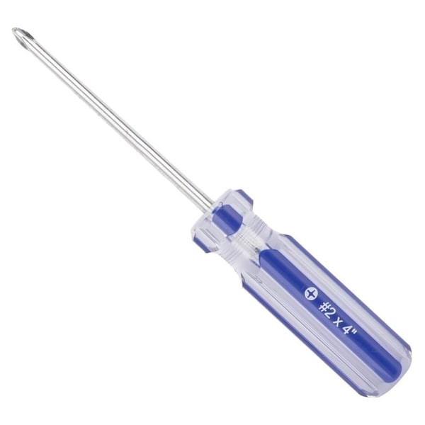 Vulcan Screwdriver, #2 Drive, Phillips Drive, 7-1/2 in OAL, 4 in L Shank, Plastic Handle - SD-01
