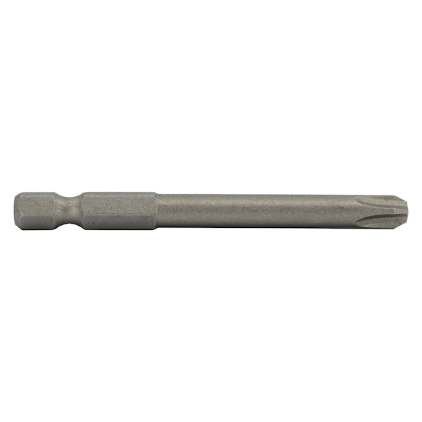 Drill America #6-8 (6.00mm) x 1-15/16" Slotted Power Bit (S6-2) - INS27465