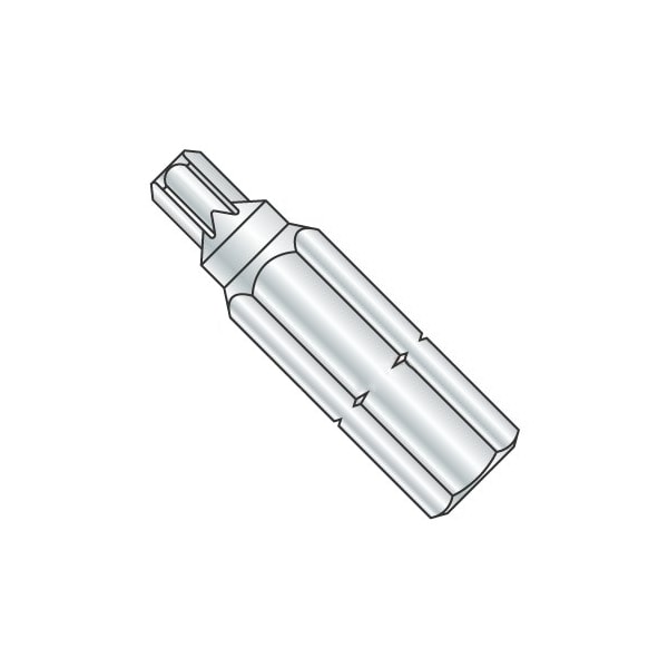 Newport Fasteners T-25 X 1 X 1/4 Torx Insert Bits/Driver Size: T-25/Length 1"/Shank: 1/4" , 60PK - 748109