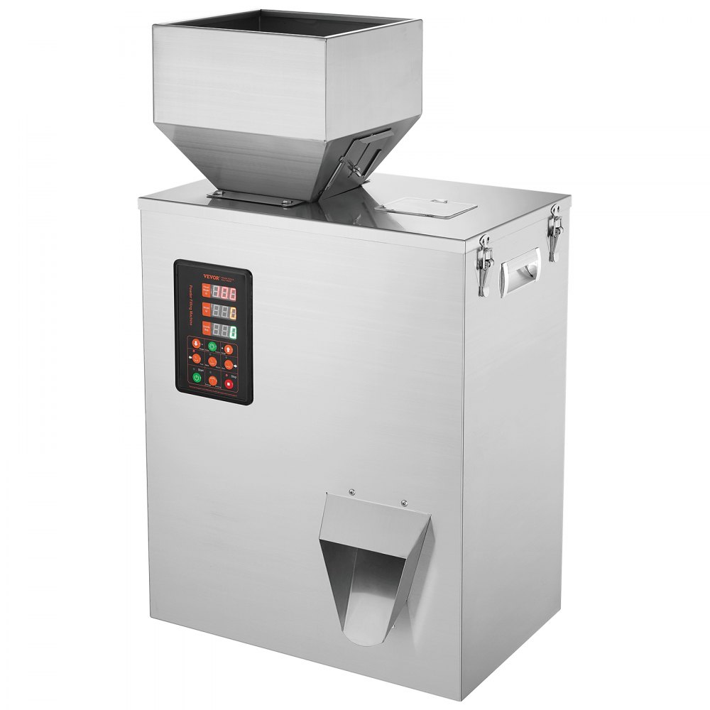 VEVOR Powder Filling Machine, 0.022-1.1lbs/10-500g, Automatic Intelligent Particle Weighing Filling Machine, Bottle Bag Powder Filler Particle Dispenser for Tea Seeds Grains Powder Flour Beans Glitter - TSKLFZJBZD10DFNVUV1