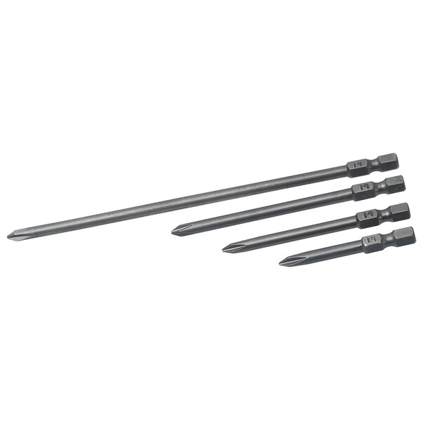 Urrea Ph#3 1/4X1-15/16" Heavy-duty 1/4” hex power drive Phillips® bits - 12008X