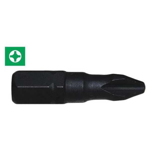 Century Drill & Tool Impact Screwdriver Bit Phil, 1, 1 in., 2 Pk - 66101