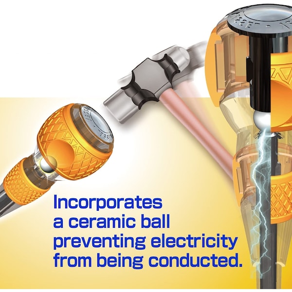 Vessel BALL GRIP Non-Conductive Tang-Thru Screw - 250P2150