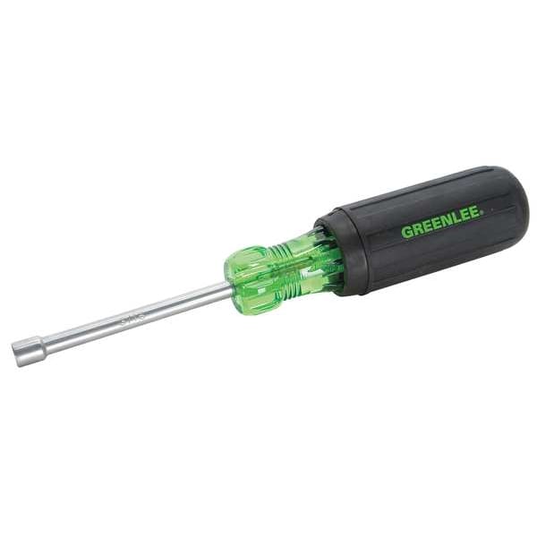 Greenlee Nut Driver, 3/16 in., Hollow, 3 in. - 0253-11C