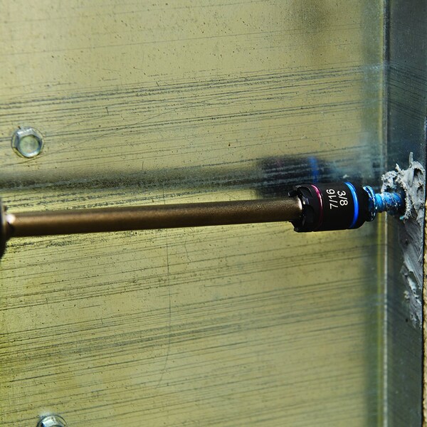 Malco 3 3/8-in. and 7/16-in. Sawtooth, 6-in. Reversible Hex Driver - MSHXLCST3