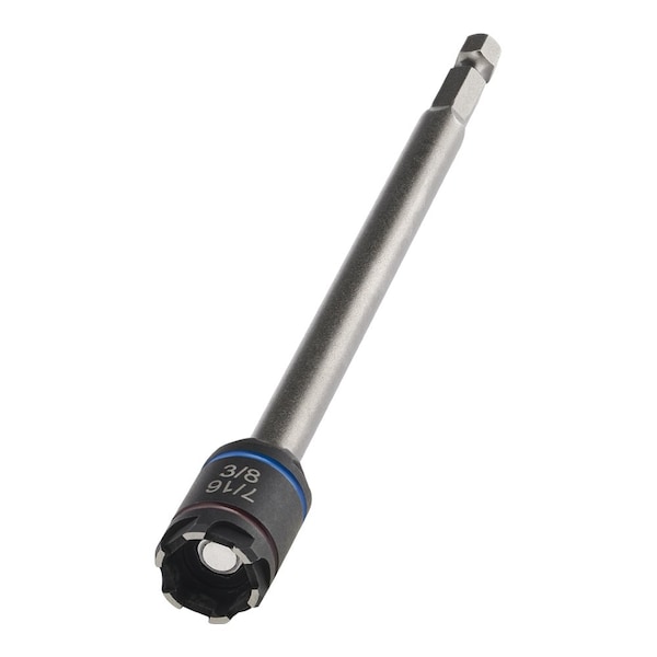 Malco 3 3/8-in. and 7/16-in. Sawtooth, 6-in. Reversible Hex Driver - MSHXLCST3