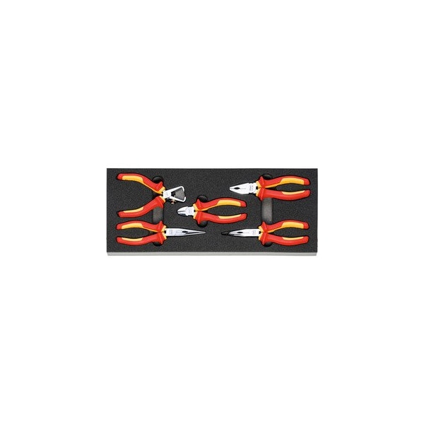 Garant Pliers set in Heavy Duty Foam, 5 Pc - 954537 5