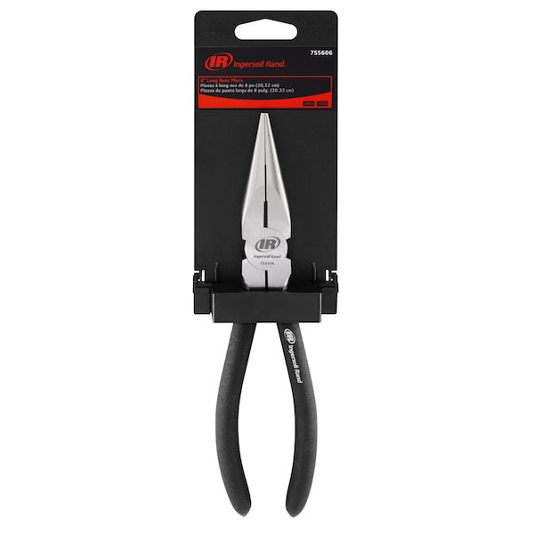 Ingersoll-Rand 8" Long Nose Pliers (CRMO) (IR) - 755606