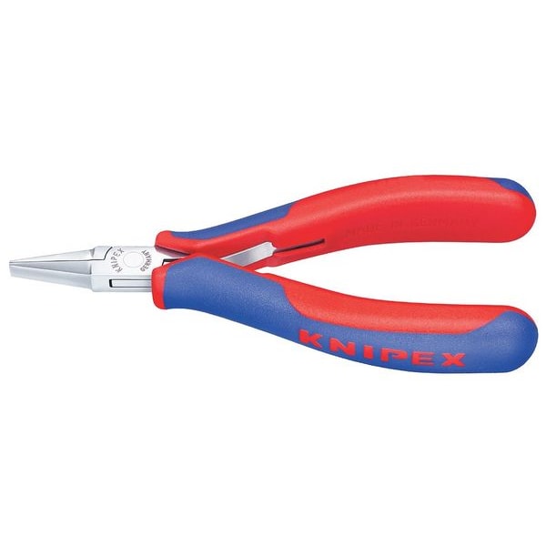 Knipex 5 1/4 in Flat Nose Plier Ergonomic Handle - 35 12 135 G