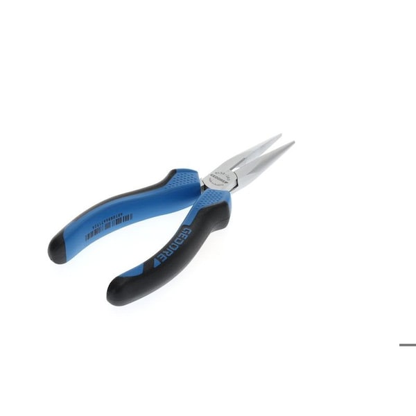 Gedore Needle Nose Pliers, 6-1/4", Overall Length: 160mm - 8132-160 JC