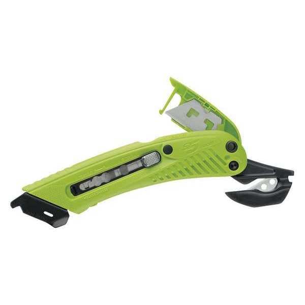 S5 Utility Knife, Safety Cut, Right Hand, PK12 Safety Blade, 12 PK - KN124