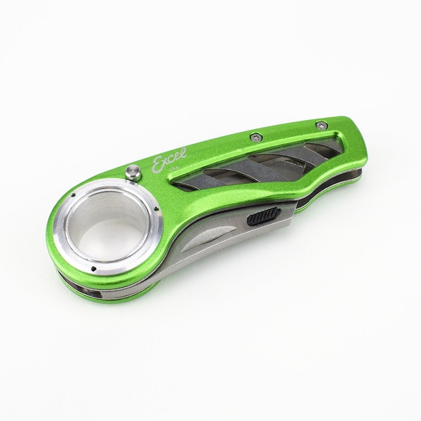 Excel Blades K60 Revo Utility Knife, Folding Knife with Clip Box Knife, Green 6pk - 16064