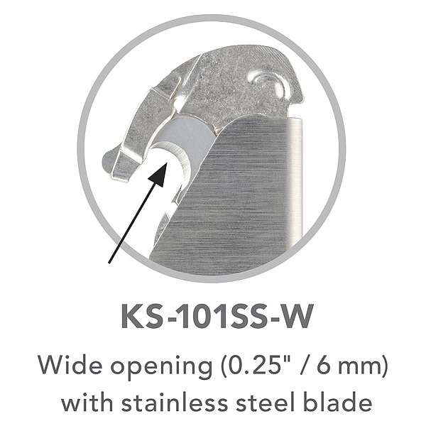Klever Rounded Safety Blade 5 5/8 in L, 5 PK - KS-101SS-W