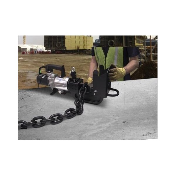 Enerpac 529 Ton Capacity, Electric Chain Cutter, Maximum Material Diameter 125 In, 230V - ECCE32E