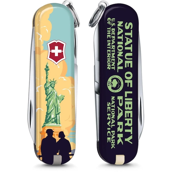 Swiss Army Brands 2024 Victorinox Statue Of Liberty National Park Designs - VIC-55489