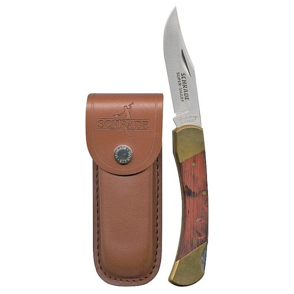 Uncle Henry Folding Pocket Knife, 37 in L Blade, 7Cr17 High Carbon Stainless Steel Blade, 1Blade - LB7