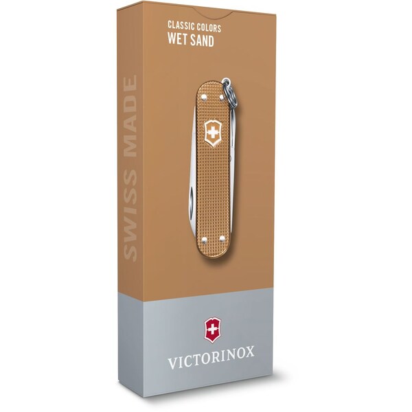 Swiss Army Brands 2024 Victorinox Classic Sd Alox, Wet Sand - VIC-0.6221.255G