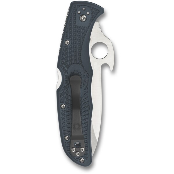 Spyderco 2024 Spyderco Endura 4 Lightweight Gray Emerson Opener Plain - SPY-C10PGYW