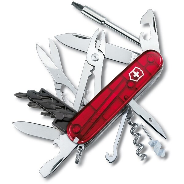 Swiss Army Brands 2024 Victorinox 53919 Cybertool M Ruby 91Mm - VIC-1.7725.T-X1