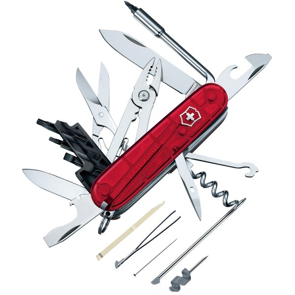 Swiss Army Brands 2024 Victorinox 53919 Cybertool M Ruby 91Mm - VIC-1.7725.T-X1