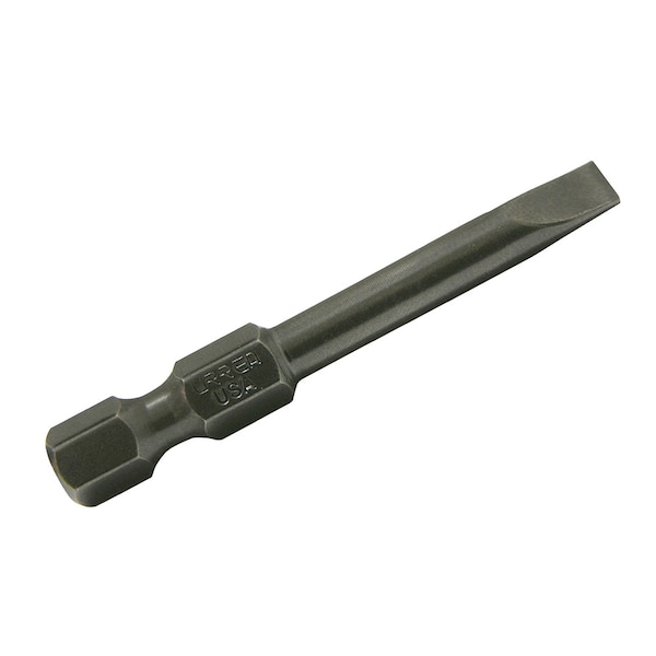 Urrea 8F-10R Heavy-duty 1/4” hex power drive slotted bit - 14016X