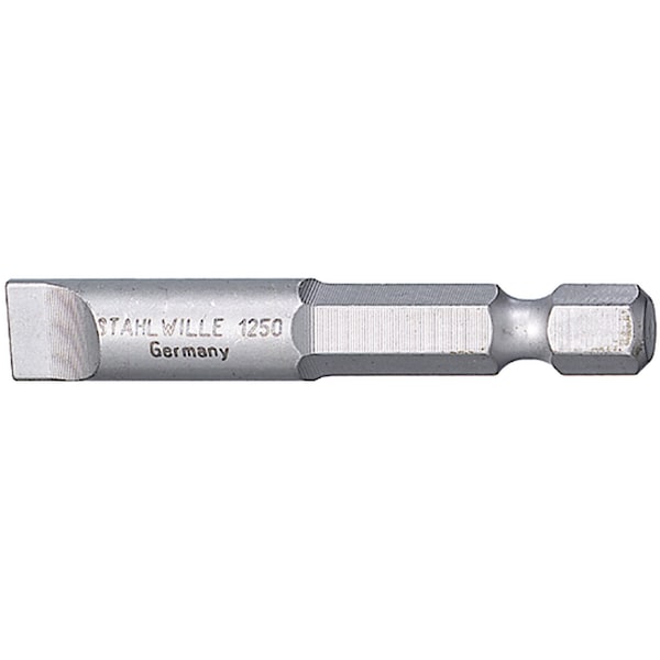 Stahlwille Tools Bit screwdriver 1, 6 x 8, 0 mm hex E 6, 3 L.50 mm - 08301680