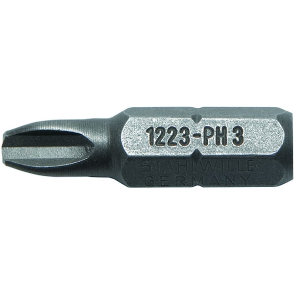 Stahlwille Tools Bit screwdriver PH Size 0 hex C 6, 3 L.25 mm - 08010000