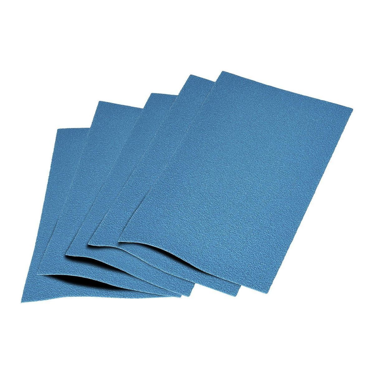 Hércules 3-2/3 pulg. x 9 pulg. 80 Grit 1/3 de Hoja de Papel de lija con Grano de Alúmina Cerámica, Paquete de 5 unidades - 58193