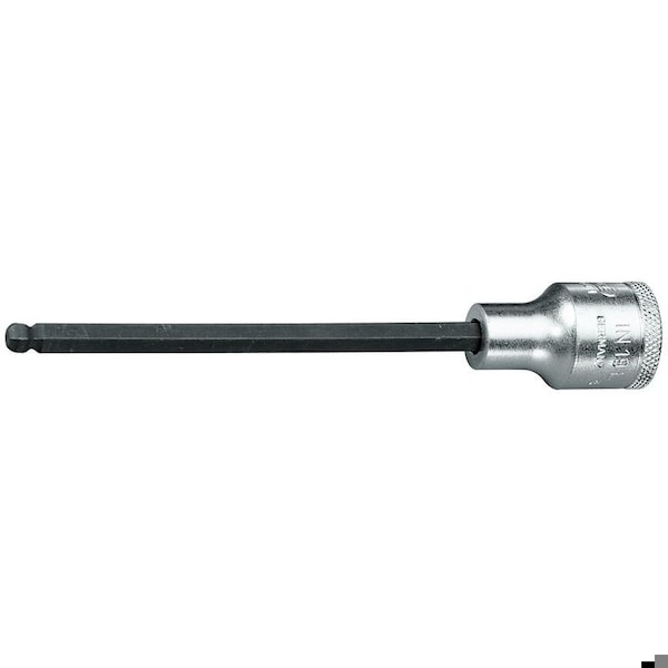 Gedore Screwdriver Bit Socket, 1/2", Long 10mm - IN 19 LK 10-140