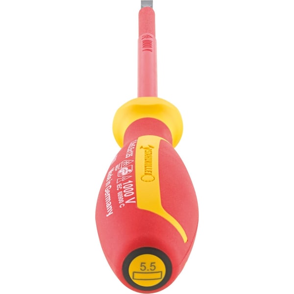 Stahlwille Tools VDE electricians screwdrivers DRALL+ 0, 4 mm x 2, 5 mm blade length 75 mm - 46603025
