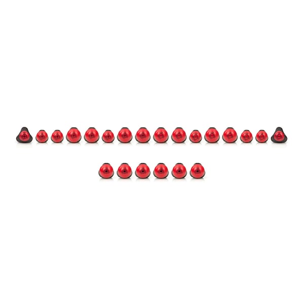 Tekton High-Torque Screwdriver Set, 22-Piece (#0-#3, 1/8-5/16 in., T10-T30) - DRV45001