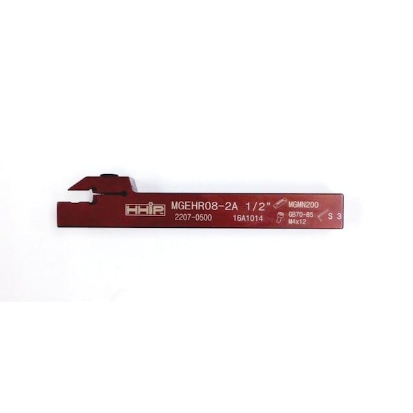 Hhip 1/2 X 1/2 X 4" Right Hand MGEHR08-2A External Grooving Tool Holder - 2207-0500