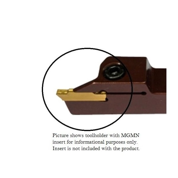 Hhip 1/2 X 1/2 X 4" Right Hand MGEHR08-2A External Grooving Tool Holder - 2207-0500