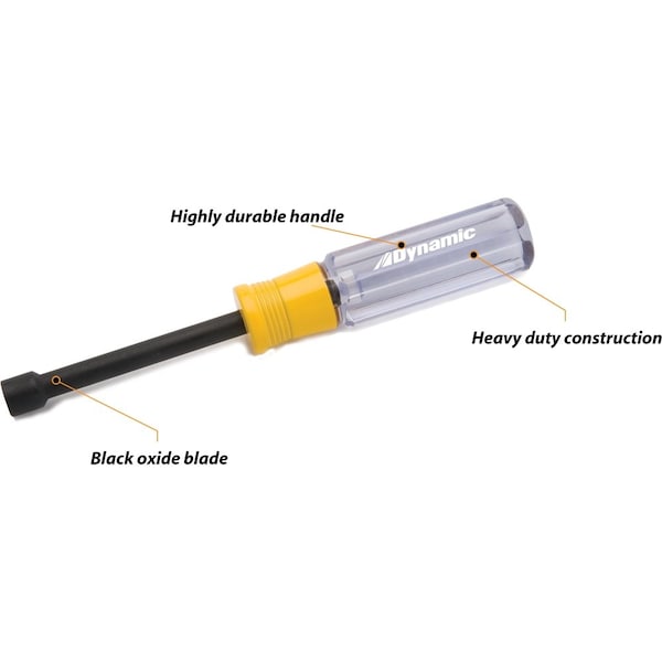 Dynamic Tools 11/32" Nut Driver, Acetate Handle - D062404