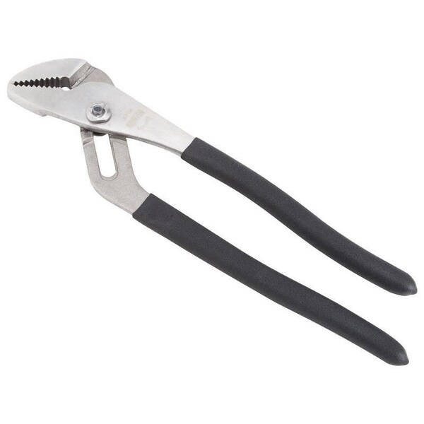 Vulcan Groove Joint Plier, 10 in OAL, 1-3/8 in Jaw, Black Handle, Non-Slip Handle, 1-3/8 in W Jaw - JL-NP011