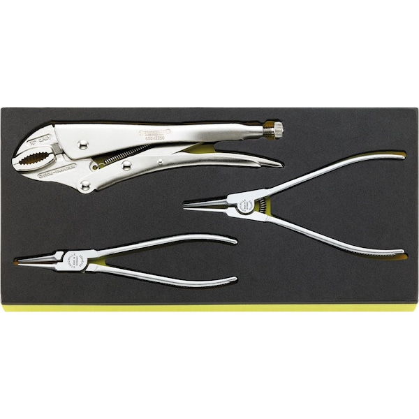 Stahlwille Tools Set of pliers i.TCS inlay No.TCS 6543-6564/3 1/3-tray3-pcs. - 96838180