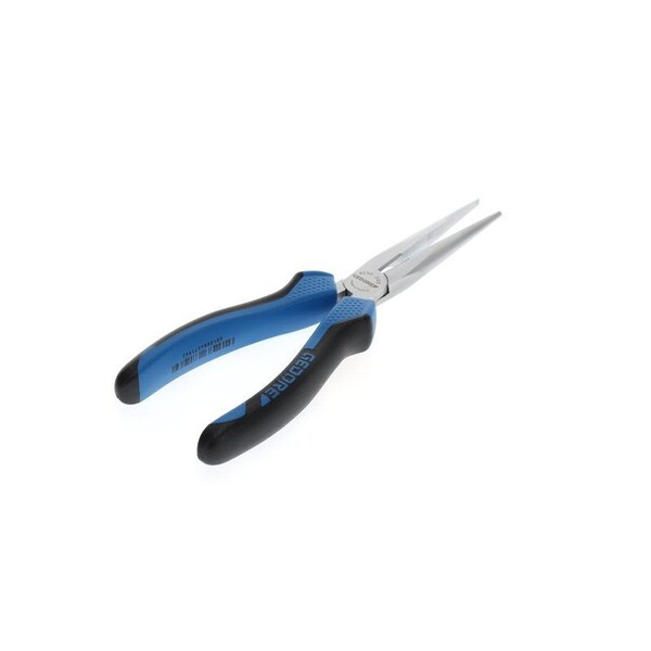 Gedore Needle Nose Pliers, 8", Overall Length: 200mm - 8132-200 JC