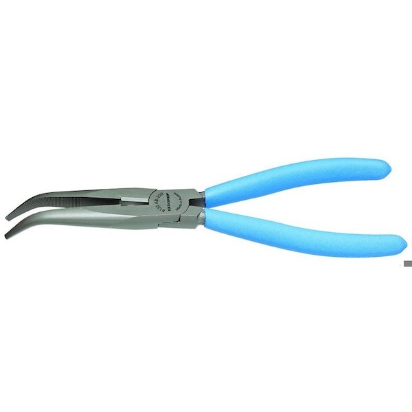 Gedore Bent, Needle Nose Pliers, 8" - 8132 AB-200 TL