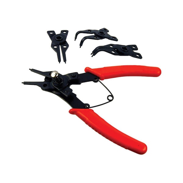 Gourmetgalley 6 in. Carbon Steel Snap Ring Pliers - GO1491465