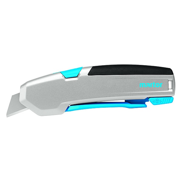 Martor Ergonomic, squeeze grip safety knife, Retractable 154 mm L - 625016.02