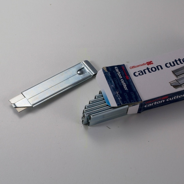 Oic Carton Cutter 0.4 in L, 12 PK - OIC94966
