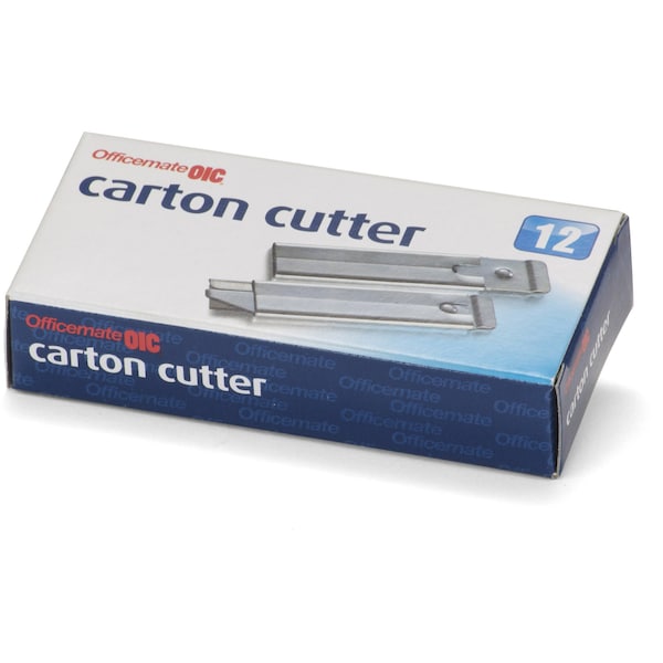 Oic Carton Cutter 0.4 in L, 12 PK - OIC94966