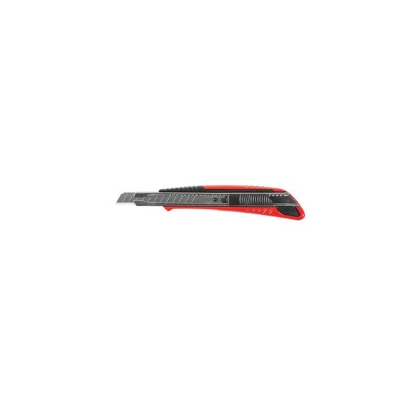 Holex Box Cutter with Zinc Die-Cast Handle, Blade Width: 9mm, Overall Length: 130mm - 845037 130